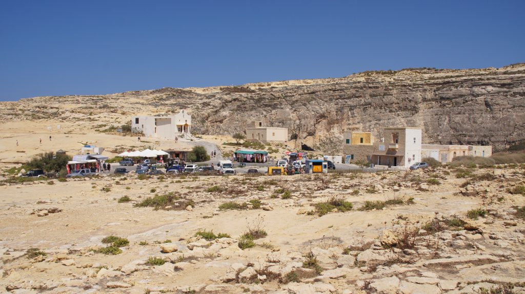 Parkplatz am Azure WIndow